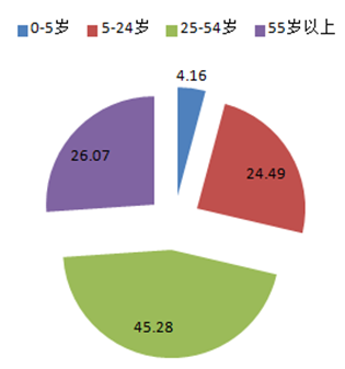 中国人口老龄化趋势图_中国人口老龄化图片