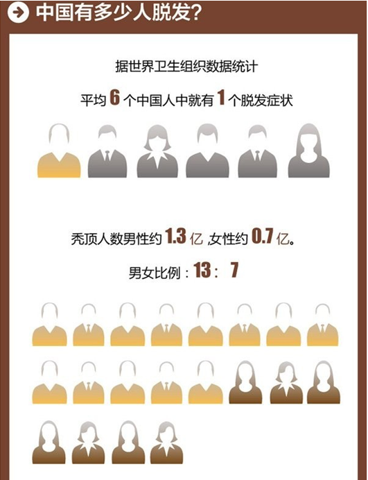 中国脱发人口数据_中国人口日 中国脱发人口知多少植多少