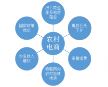 2017年農(nóng)村電商突破1.2萬億元，三大傳統(tǒng)電商發(fā)力農(nóng)村市場【圖】