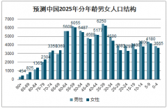 中國人口總量、男女性死亡率、男女人口結(jié)構(gòu)預(yù)測及人口老齡化對經(jīng)濟(jì)的影響分析[圖]