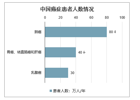 2023-2030年中国癌症患者人数,非小细胞肺癌新发病人数,结直肠癌新