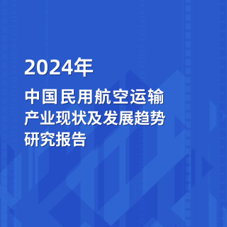 2024年中国民用航空运输产业现状及发展趋势研究报告