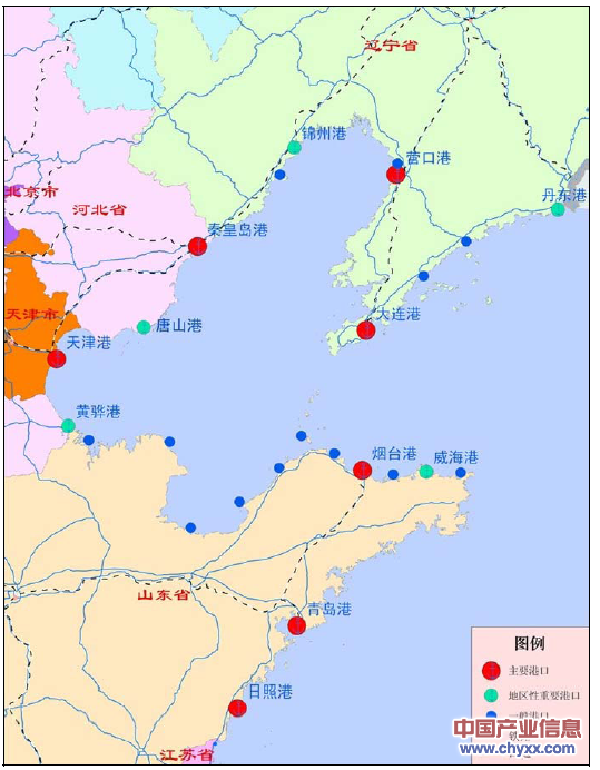 中国港口地图 中文版图片