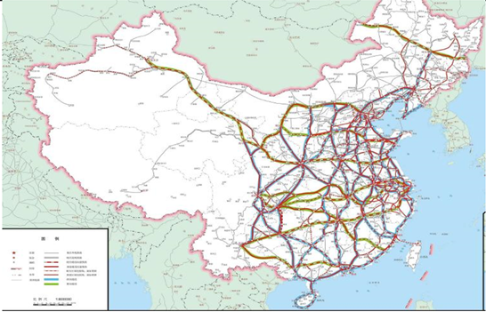 2017年中國鐵路運輸行業發展趨勢及市場規模預測圖