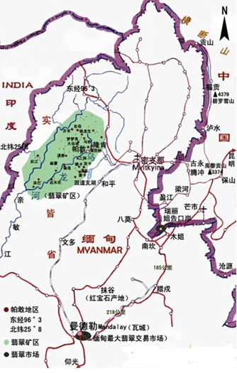 缅甸水系分布图图片
