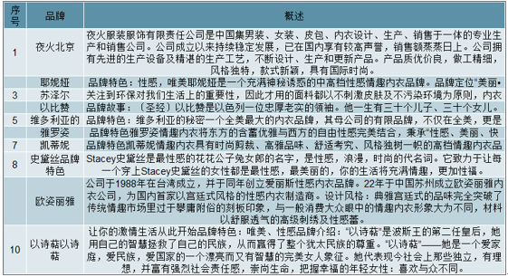 20192025年中國情趣內衣行業市場全景調研及投資前景預測報告