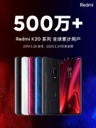 正式谢幕，Redmi K20系列全球累计销量500万+[图]