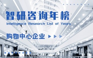 2020中国购物中心企业(集团)排行榜：万达广场数量最多（附年榜TOP60详单）