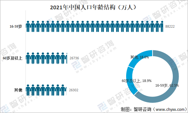 中国人口结构2021图片