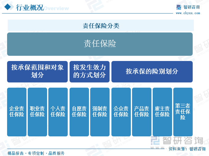 责任保险分类