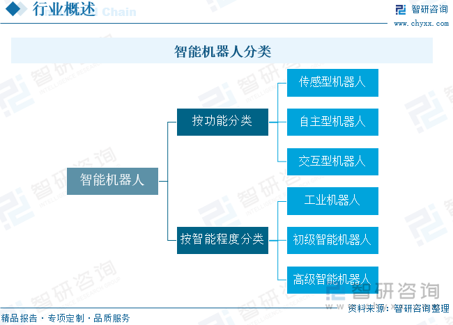 智能机器人分类