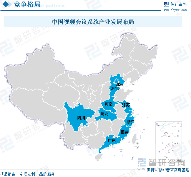 中国视频会议系统产业发展布局