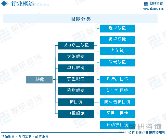 眼镜分类