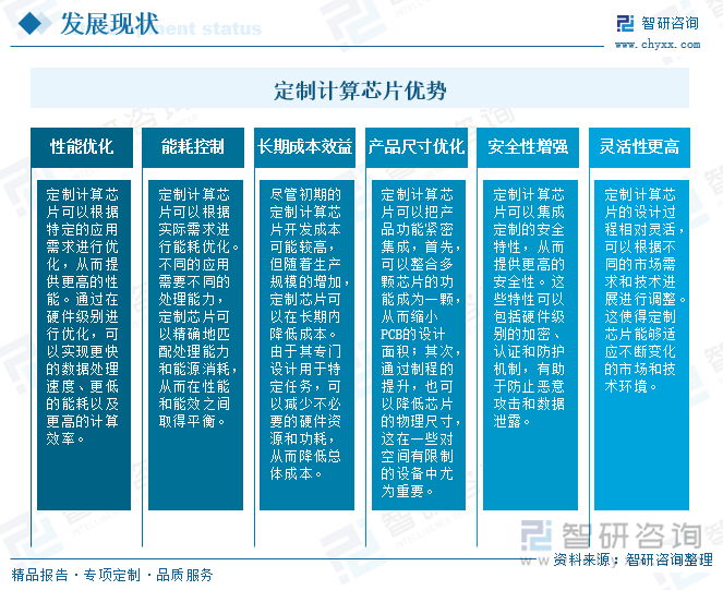 定制計算芯片優(yōu)勢