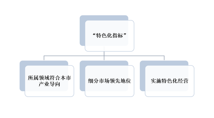 上海市专精特新中小企业认定标准中的“特色化指标”