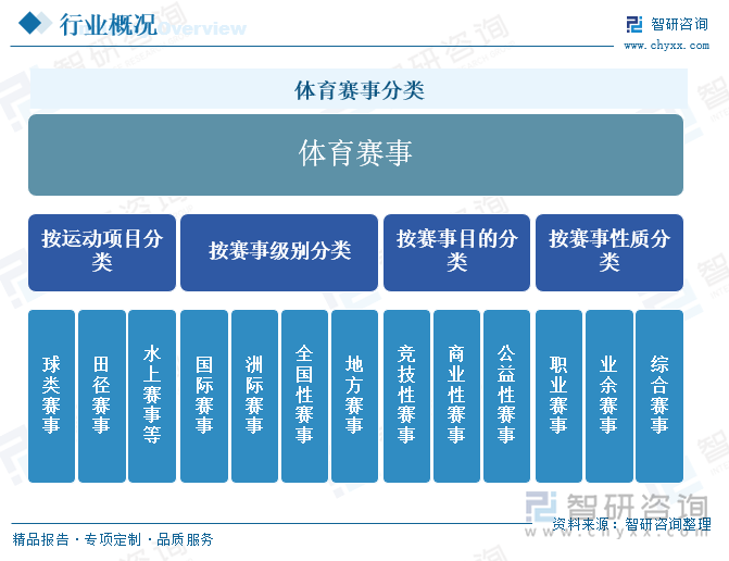 体育赛事分类