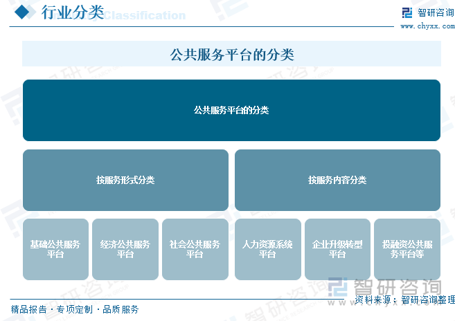 公共服務(wù)平臺(tái)的分類