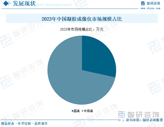 2023年中國凝膠成像儀市場規(guī)模占比