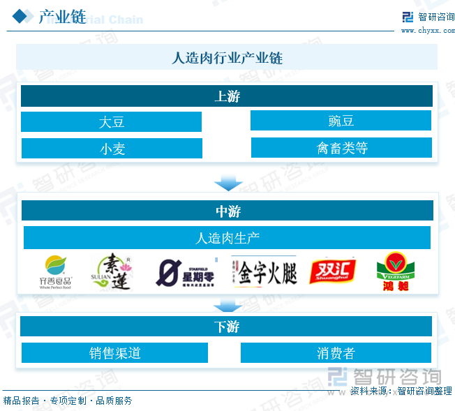 人造肉行业产业链 