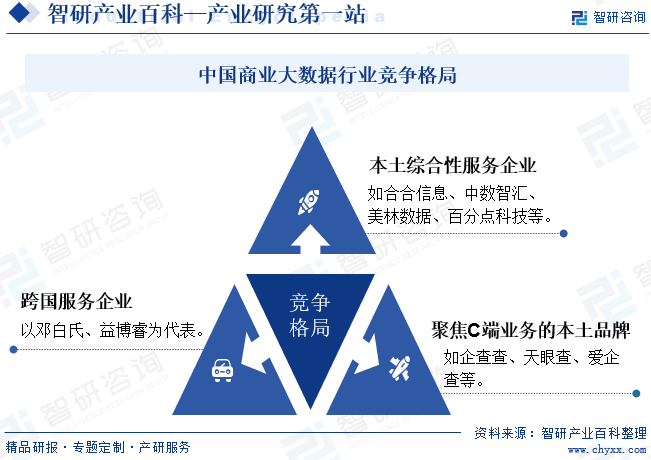 中國商業(yè)大數(shù)據(jù)行業(yè)競爭格局