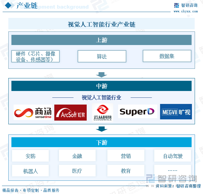 视觉人工智能行业产业链