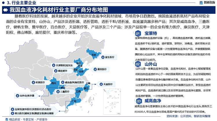 据企业公告数据显示，2023年，宝莱特血透耗材产量251.19万套，较2022年增加68.61万套；血透耗材销量502.72万套，较2022年增加31.59万套。血液透析液/透析粉产量2679.89万人份，较2022年减少318.9万人份；血液透析液/透析粉销量2685.83万人份，较2022年增加32.01万人份。