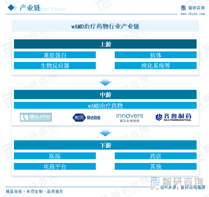 wAMD治疗药物行业产业链