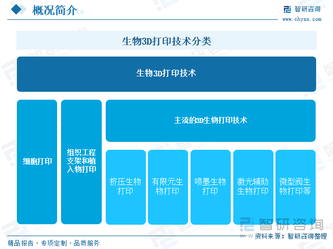 生物3D打印技術(shù)分類