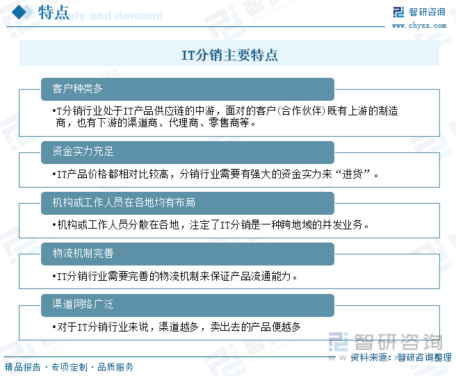 IT分销主要特点