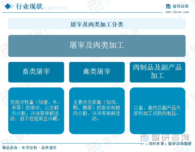 屠宰及肉类加工分类