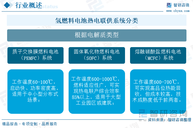 氫燃料電池?zé)犭娐?lián)供系統(tǒng)?分類