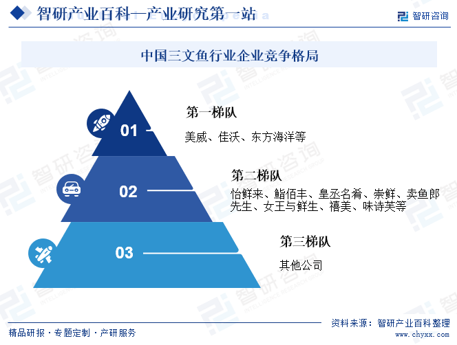 中國三文魚行業(yè)企業(yè)競爭格局