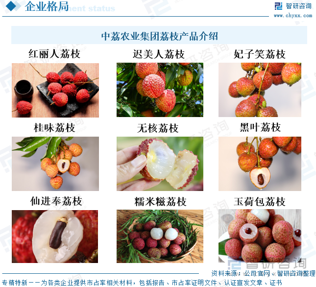 中荔農(nóng)業(yè)集團荔枝產(chǎn)品介紹