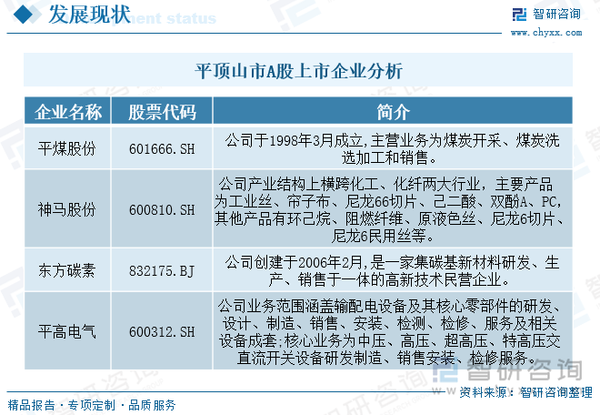 平頂山市A股上市企業(yè)分析