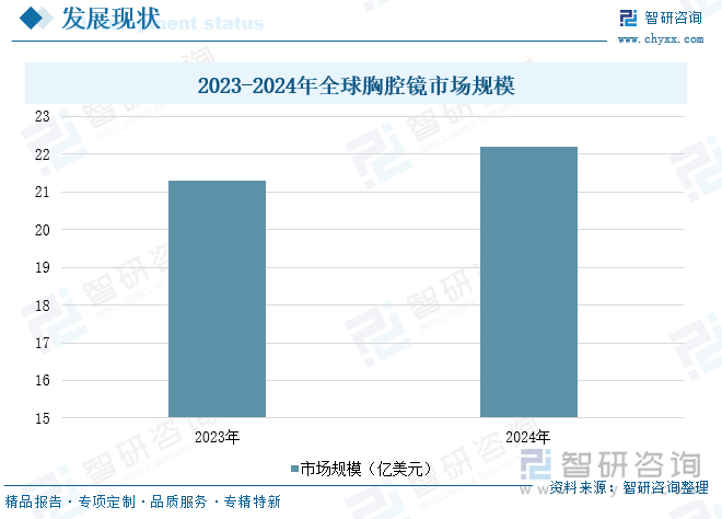 2023-2024年全球胸腔鏡市場規(guī)模