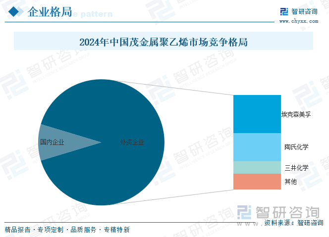2024年中國(guó)茂金屬聚乙烯市場(chǎng)競(jìng)爭(zhēng)格局