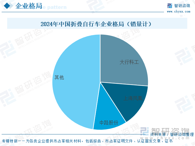 2024年中国折叠自行车企业格局