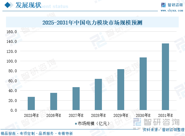 2025-2031年中國電力模塊市場(chǎng)規(guī)模預(yù)測(cè)