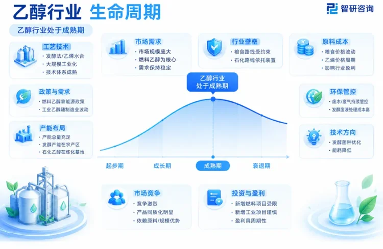 乙醇行业生命周期图